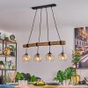 Ripoll Lámparas suspendidas, Luminarias esféricas, Lámparas colgantes Crudo, Negro, 4 luces
