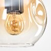 Ripoll Lámparas suspendidas, Luminarias esféricas, Lámparas colgantes Crudo, Negro, 4 luces