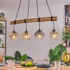 Ripoll Lámparas suspendidas, Luminarias esféricas, Lámparas colgantes Crudo, Negro, 4 luces