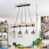 Ripoll Lámparas suspendidas, Luminarias esféricas, Lámparas colgantes Crudo, Negro, 4 luces