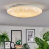 Peran Plafones LED Blanca, 1 luz, Cambia de color