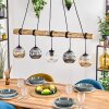 Ripoll Lámparas suspendidas, Luminarias esféricas, Lámparas colgantes Crudo, Negro, 5 luces