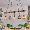 Ripoll Lámparas suspendidas, Luminarias esféricas, Lámparas colgantes Crudo, Negro, 5 luces