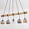 Ripoll Lámparas suspendidas, Luminarias esféricas, Lámparas colgantes Crudo, Negro, 5 luces