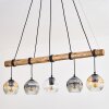 Ripoll Lámparas suspendidas, Luminarias esféricas, Lámparas colgantes Crudo, Negro, 5 luces