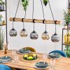 Ripoll Lámparas suspendidas, Luminarias esféricas, Lámparas colgantes Crudo, Negro, 5 luces