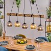 Ripoll Lámparas suspendidas, Luminarias esféricas, Lámparas colgantes Crudo, Negro, 5 luces