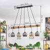 Ripoll Lámparas suspendidas, Luminarias esféricas, Lámparas colgantes Crudo, Negro, 5 luces