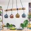 Ripoll Lámparas suspendidas, Luminarias esféricas, Lámparas colgantes Crudo, Negro, 4 luces