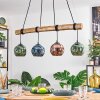 Ripoll Lámparas suspendidas, Luminarias esféricas, Lámparas colgantes Crudo, Negro, 4 luces