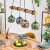 Ripoll Lámparas suspendidas, Luminarias esféricas, Lámparas colgantes Crudo, Negro, 4 luces