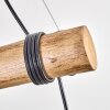 Koyoto Lámparas suspendidas, Luminarias esféricas, Lámparas colgantes Crudo, Negro, 4 luces