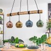 Ripoll Lámparas suspendidas, Luminarias esféricas, Lámparas colgantes Crudo, Negro, 4 luces