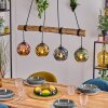 Ripoll Lámparas suspendidas, Luminarias esféricas, Lámparas colgantes Crudo, Negro, 4 luces