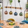 Ripoll Lámparas suspendidas, Luminarias esféricas, Lámparas colgantes Crudo, Negro, 4 luces