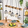 Ripoll Lámparas suspendidas, Luminarias esféricas, Lámparas colgantes Crudo, Negro, 5 luces