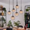 Gastor Lámparas suspendidas, Luminarias esféricas, Lámparas colgantes Negro, 6 luces