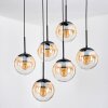 Gastor Lámparas suspendidas, Luminarias esféricas, Lámparas colgantes Negro, 6 luces