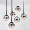 Gastor Lámparas suspendidas, Luminarias esféricas, Lámparas colgantes Negro, 6 luces
