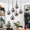 Gastor Lámparas suspendidas, Luminarias esféricas, Lámparas colgantes Negro, 6 luces