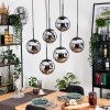 Gastor Lámparas suspendidas, Luminarias esféricas, Lámparas colgantes Negro, 6 luces