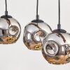 Ripoll Lámparas suspendidas, Luminarias esféricas, Lámparas colgantes Crudo, Negro, 4 luces
