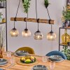Ripoll Lámparas suspendidas, Luminarias esféricas, Lámparas colgantes Crudo, Negro, 4 luces