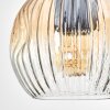Ripoll Lámparas suspendidas, Luminarias esféricas, Lámparas colgantes Crudo, Negro, 4 luces
