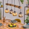 Ripoll Lámparas suspendidas, Luminarias esféricas, Lámparas colgantes Crudo, Negro, 4 luces