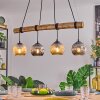 Ripoll Lámparas suspendidas, Luminarias esféricas, Lámparas colgantes Crudo, Negro, 4 luces
