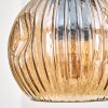 Ripoll Lámparas suspendidas, Luminarias esféricas, Lámparas colgantes Crudo, Negro, 4 luces