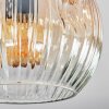 Ripoll Plafones, Luminarias esféricas Colores ámbar, Transparente, Ahumado, 3 luces
