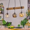 Ripoll Lámparas suspendidas, Luminarias esféricas, Lámparas colgantes Crudo, Negro, 3 luces