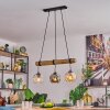 Ripoll Lámparas suspendidas, Luminarias esféricas, Lámparas colgantes Crudo, Negro, 3 luces