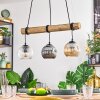 Ripoll Lámparas suspendidas, Luminarias esféricas, Lámparas colgantes Crudo, Negro, 3 luces