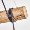 Ripoll Lámparas suspendidas, Luminarias esféricas, Lámparas colgantes Crudo, Negro, 3 luces