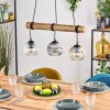 Ripoll Lámparas suspendidas, Luminarias esféricas, Lámparas colgantes Crudo, Negro, 3 luces