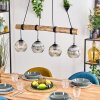 Ripoll Lámparas suspendidas, Luminarias esféricas, Lámparas colgantes Crudo, Negro, 4 luces