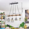 Ripoll Lámparas suspendidas, Luminarias esféricas, Lámparas colgantes Crudo, Negro, 4 luces