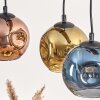 Ripoll Lámparas suspendidas, Luminarias esféricas, Lámparas colgantes Crudo, Negro, 3 luces