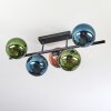 Gastor Plafones, Luminarias esféricas Azul, Verde, Color cobre, 5 luces