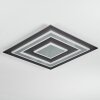 Lidor Plafones LED Antracita, Gris, Negro, 1 luz