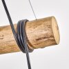Koyoto Lámparas suspendidas, Luminarias esféricas, Lámparas colgantes Crudo, Negro, 3 luces
