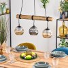 Ripoll Lámparas suspendidas, Luminarias esféricas, Lámparas colgantes Crudo, Negro, 3 luces