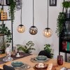 Gastor Lámparas suspendidas, Luminarias esféricas, Lámparas colgantes Colores ámbar, Ahumado, 3 luces