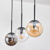 Gastor Lámparas suspendidas, Luminarias esféricas, Lámparas colgantes Colores ámbar, Transparente, Ahumado, 3 luces