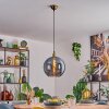 Koyoto Lámparas suspendidas, Luminarias esféricas, Lámparas colgantes dorado, 1 luz