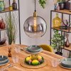 Koyoto Lámparas suspendidas, Luminarias esféricas, Lámparas colgantes dorado, 1 luz