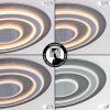 Lidor Plafones LED Negro, 1 luz