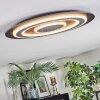 Lidor Plafones LED Negro, 1 luz